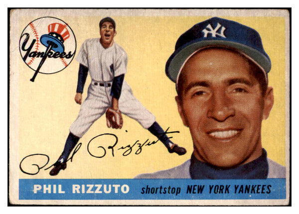 1955 Topps Baseball #189 Phil Rizzuto Yankees VG 512979