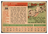 1955 Topps Baseball #028 Ernie Banks Cubs FR-GD 512982