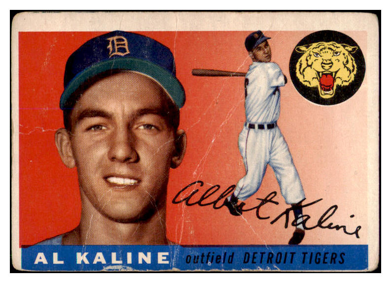 1955 Topps Baseball #004 Al Kaline Tigers Poor 512984