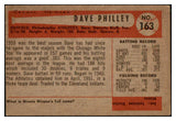 1954 Bowman Baseball #163 Dave Philley A's VG-EX Trade 512991