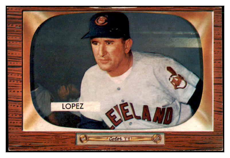 1955 Bowman Baseball #308 Al Lopez Indians EX 512993