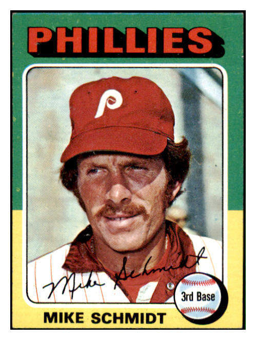 1975 Topps Mini Baseball #070 Mike Schmidt Phillies NR-MT 513004