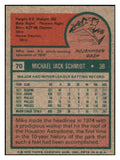 1975 Topps Mini Baseball #070 Mike Schmidt Phillies NR-MT 513004