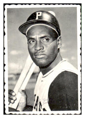 1969 Topps Baseball Deckle Edge #027 Roberto Clemente Pirates EX-MT 513009