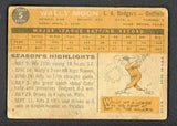 1960 Topps Venezuelan #005 Wally Moon Dodgers Poor 513069