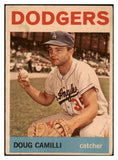 1964 Topps Venezuelan #249 Doug Camilli Dodgers Good residue 513089