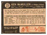 1964 Topps Venezuelan #214 Ken McMullen Dodgers Good ink 513091