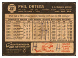 1964 Topps Venezuelan #291 Phil Ortega Dodgers GD-VG ink 513094