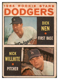 1964 Topps Venezuelan #014 Nick Willhite Dodgers VG 513098