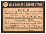 1964 Topps Venezuelan #014 Nick Willhite Dodgers VG 513098