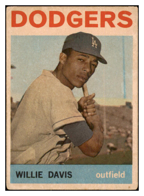 1964 Topps Venezuelan #068 Willie Davis Dodgers VG 513099