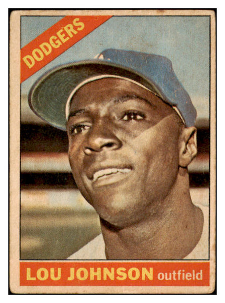 1966 Topps Venezuelan #013 Lou Johnson Dodgers VG 513104