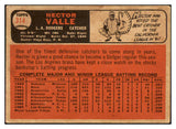 1966 Topps Venezuelan #314 Hector Valle Dodgers VG 513109