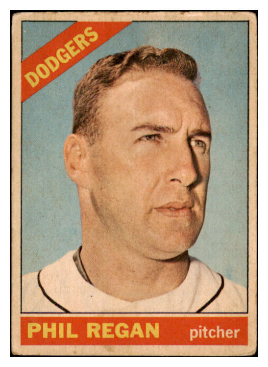 1966 Topps Venezuelan #347 Phil Regan Dodgers VG 513112