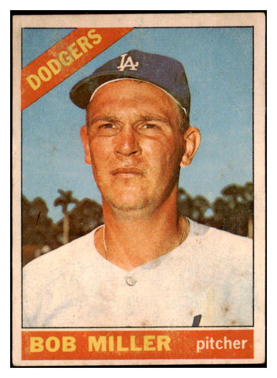 1966 Topps Venezuelan #208 Bob Miller Dodgers EX 513115