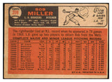 1966 Topps Venezuelan #208 Bob Miller Dodgers EX 513115