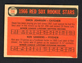 1966 Topps Venezuelan #356 Ken Sanders Red Sox EX 513116