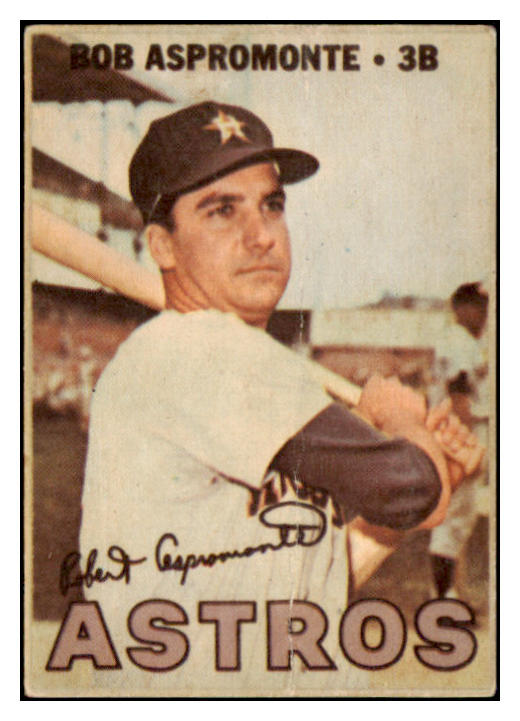 1967 Topps Venezuelan #269 Bob Aspromonte Astros Good 513125