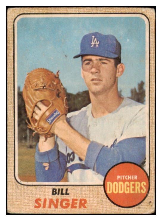 1968 Topps Venezuelan #249 Bill Singer Dodgers GD-VG 513138