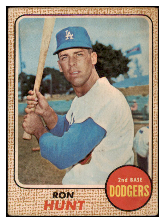 1968 Topps Venezuelan #015 Ron Hunt Dodgers VG 513139