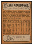 1968 Topps Venezuelan #357 Len Gabrielson Dodgers VG-EX 513145