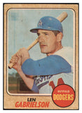 1968 Topps Venezuelan #357 Len Gabrielson Dodgers VG-EX 513151