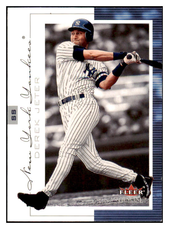 2001 Fleer Genuine #001 Derek Jeter Yankees 513166