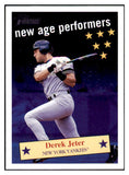 2001 Topps Heritage New Age #NAP8 Derek Jeter Yankees 513170