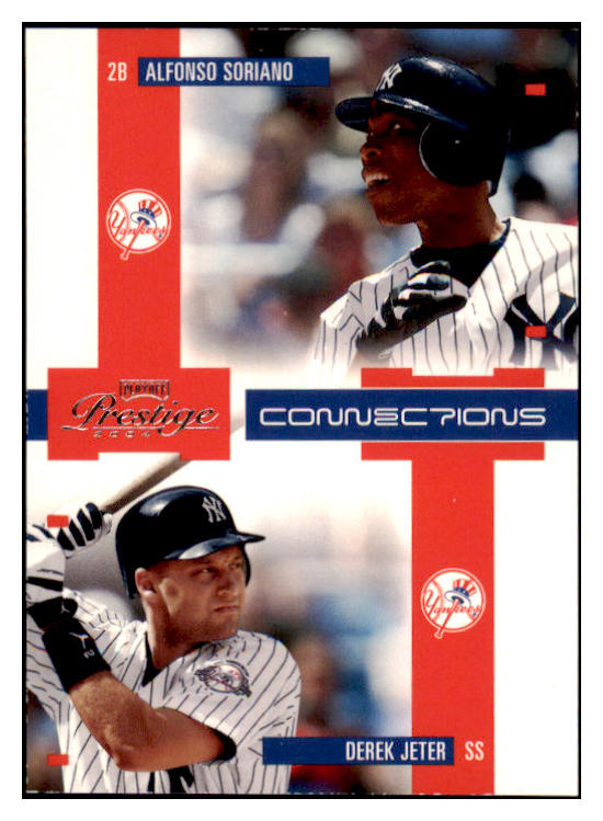 2004 Playoff Prestige Connections #C1 Derek Jeter Yankees 513187