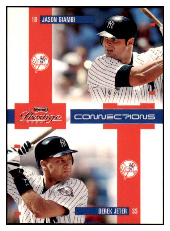 2004 Playoff Prestige Connections #C9 Derek Jeter Yankees 513188