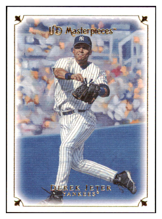 2007 UD Masterpieces #030 Derek Jeter Yankees 513202