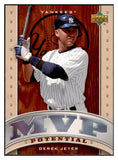 2007 UD MVP Potential #MVP36 Derek Jeter Yankees 513203