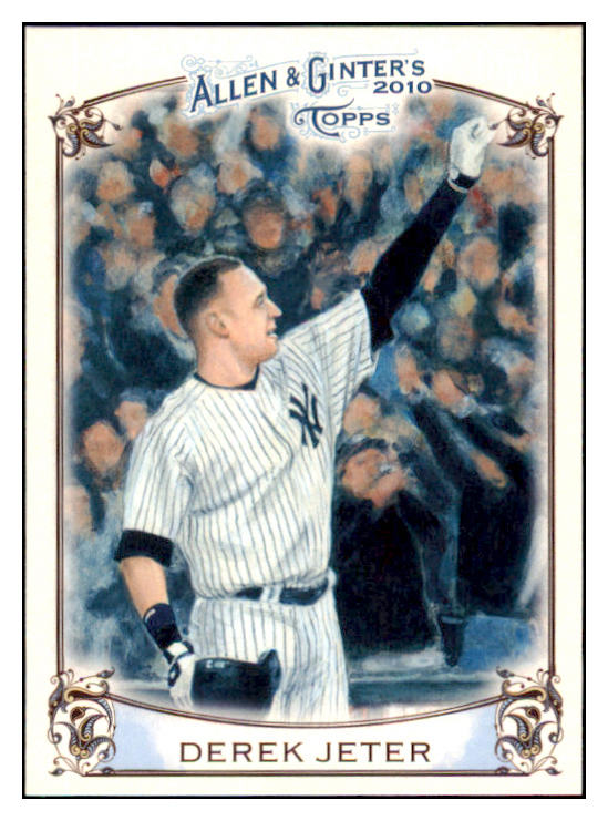 2010 Allen & Ginter Highlights #AGHS3 Derek Jeter Yankees 513220