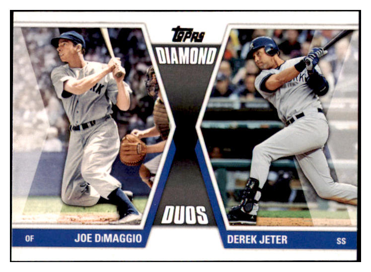 2011 Topps Update Diamond Duos #DD15 Derek Jeter Yankees 513229