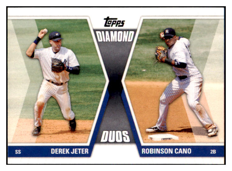 2011 Topps Update Diamond Duos #DDJC Derek Jeter Yankees 513230