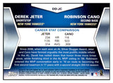 2011 Topps Update Diamond Duos #DDJC Derek Jeter Yankees 513230