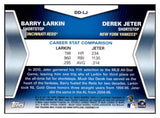 2011 Topps Update Diamond Duos #DDLJ Derek Jeter Yankees 513231