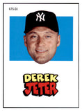 2012 Topps Archive Stickers #67SDJ Derek Jeter Yankees 513236