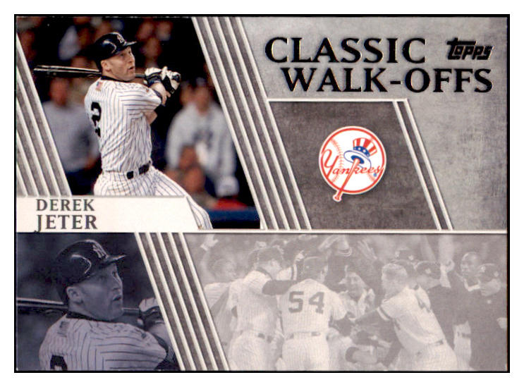 2012 Topps Classic Walk Offs #CC15 Derek Jeter Yankees 513237