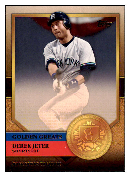 2012 Topps Golden Greats #GG27 Derek Jeter Yankees 513239