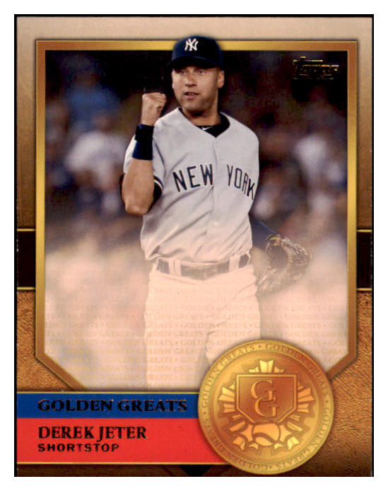 2012 Topps Golden Greats #GG28 Derek Jeter Yankees 513240