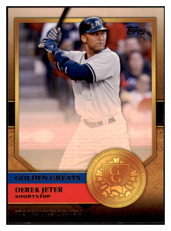 2012 Topps Golden Greats #GG30 Derek Jeter Yankees 513242