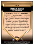 2012 Topps Golden Greats #GG30 Derek Jeter Yankees 513242