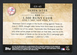 2012 Topps Gold Standard #GC45 Derek Jeter Yankees 513245