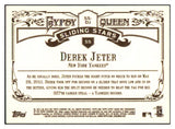 2012 Gypsy Queen Sliding Stars #SSDJ Derek Jeter Yankees 513247