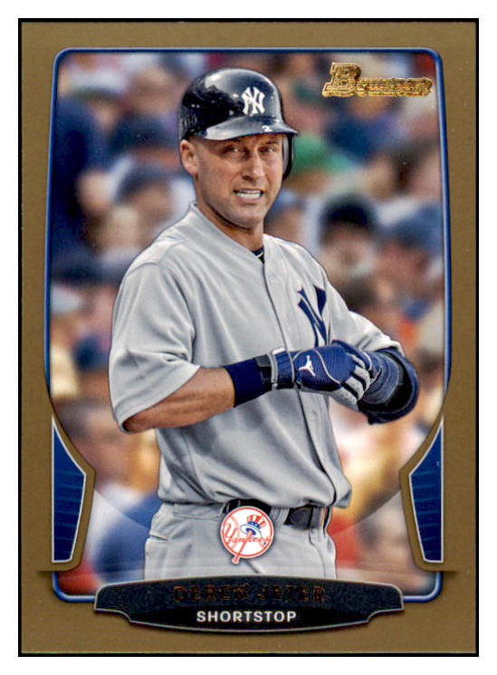 2013 Bowman Gold #136 Derek Jeter Yankees 513250