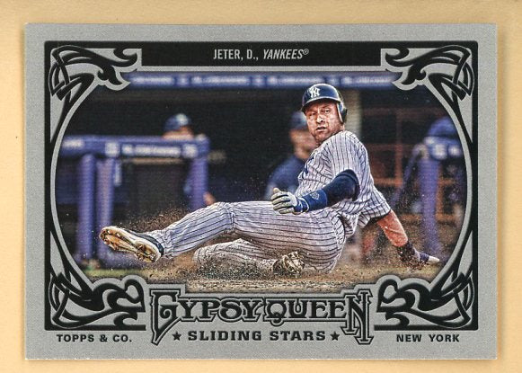 2013 Gypsy Queen Sliding Stars #SSDJ Derek Jeter Yankees 513252