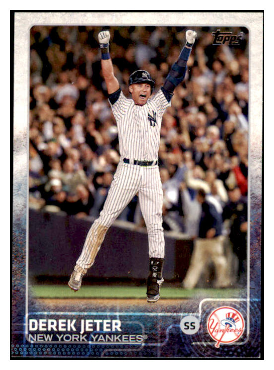 2015 Topps #001 Derek Jeter Yankees 513259