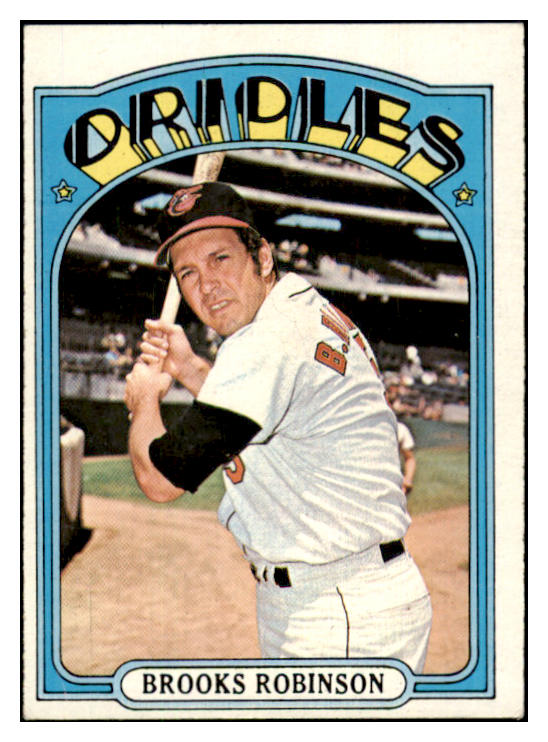 1972 Topps Baseball #550 Brooks Robinson Orioles VG-EX 513265