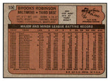 1972 Topps Baseball #550 Brooks Robinson Orioles VG-EX 513265